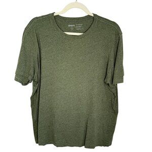 Pact Mens Olive Green Organic Cotton T-Shirt, L